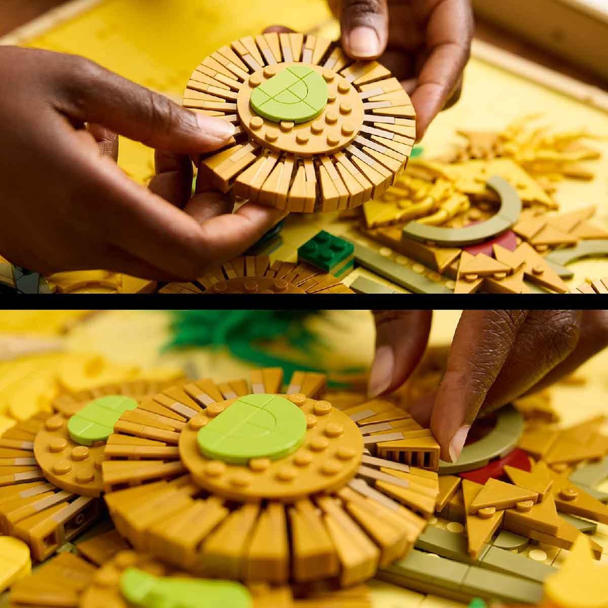 Đồ Chơi Lắp Ráp Tranh Hoa Hướng Dương Của Vincent Van Gogh LEGO ART 31215
