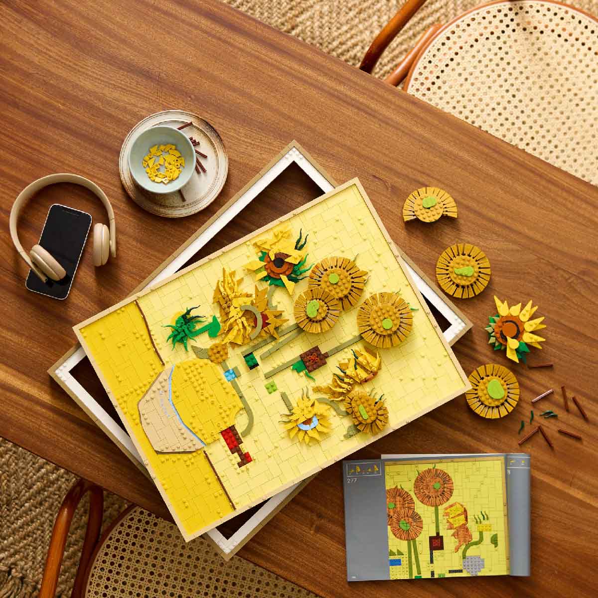 Đồ Chơi Lắp Ráp Tranh Hoa Hướng Dương Của Vincent Van Gogh LEGO ART 31215
