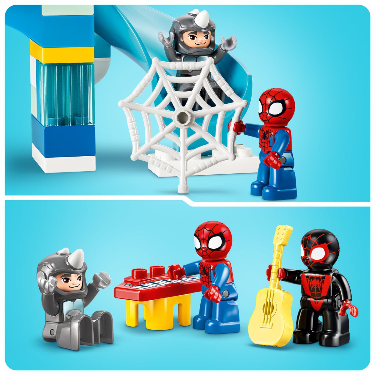 Đồ Chơi Lắp Ráp Trụ Sở Người Nhện Nhí Team Spidey LEGO DUPLO 10464 (65 chi tiết)