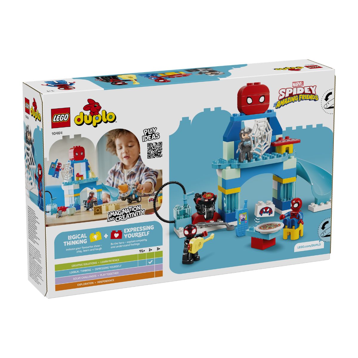 Đồ Chơi Lắp Ráp Trụ Sở Người Nhện Nhí Team Spidey LEGO DUPLO 10464 (65 chi tiết)