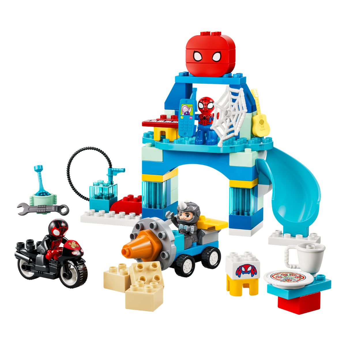 Đồ Chơi Lắp Ráp Trụ Sở Người Nhện Nhí Team Spidey LEGO DUPLO 10464 (65 chi tiết)
