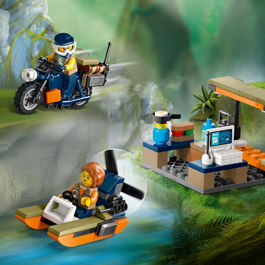 Đồ Chơi Lắp Ráp Trực Thăng Giải Cứu Đội Leo Núi LEGO CITY 60437 (881 chi tiết)