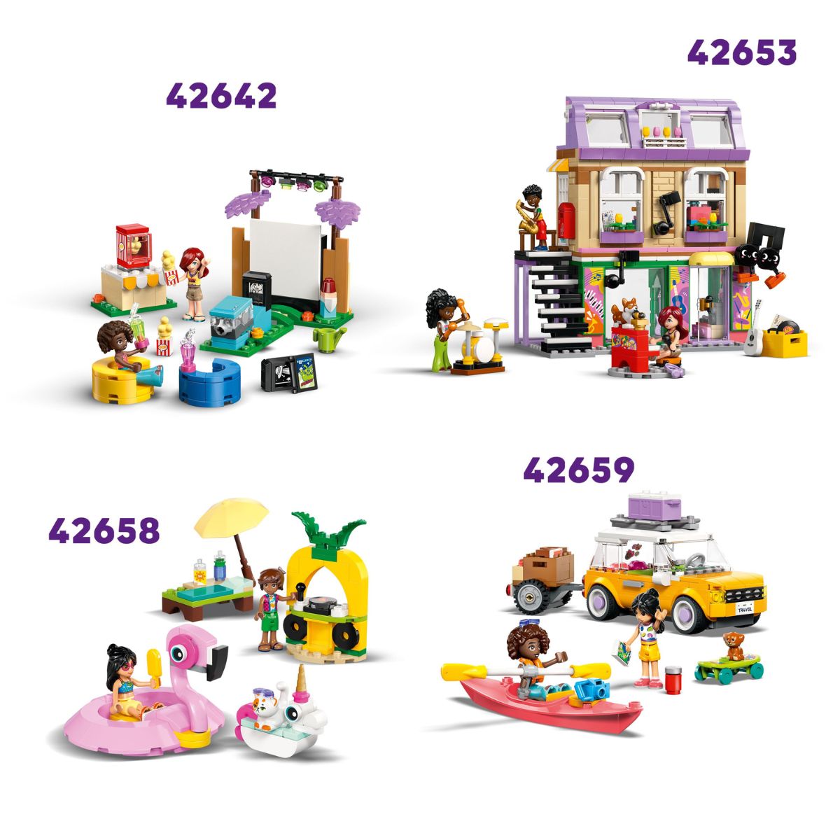 Đồ Chơi Lắp Ráp Trung Tâm Bảo Tồn Gấu Trúc LEGO FRIENDS 42648 (243 chi tiết)