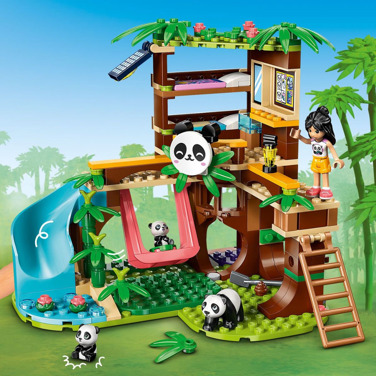 Đồ Chơi Lắp Ráp Trung Tâm Bảo Tồn Gấu Trúc LEGO FRIENDS 42648 (243 chi tiết)