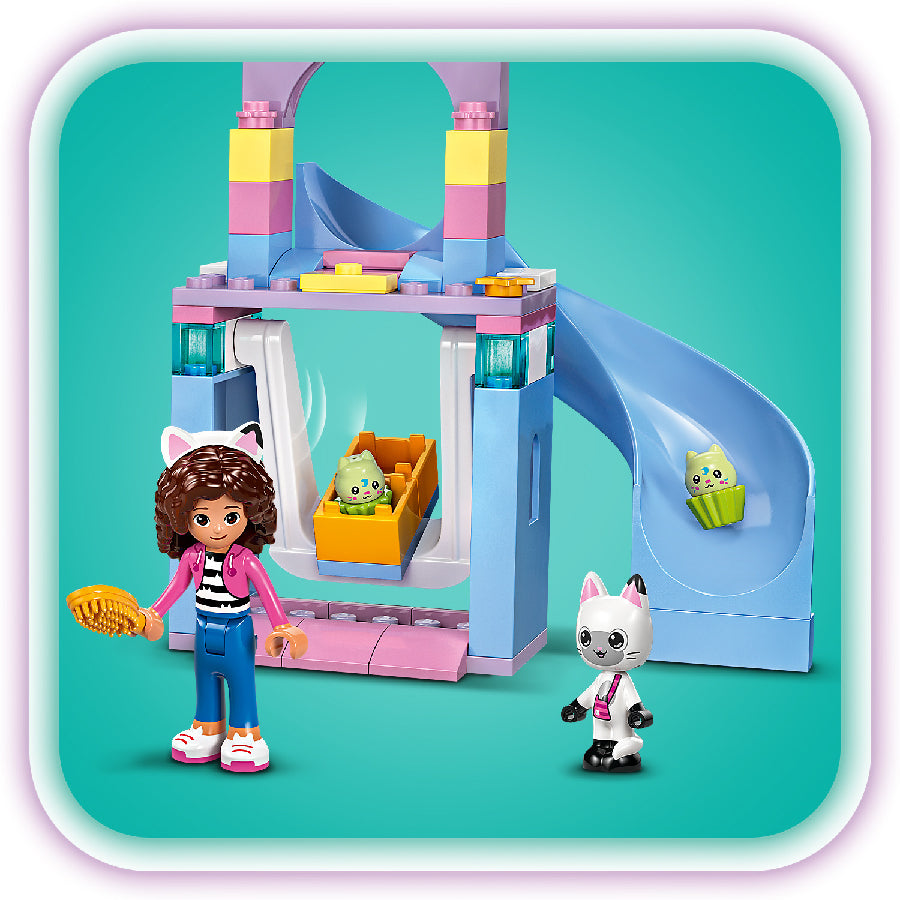 Đồ Chơi Lắp Ráp Trung Tâm Chăm Sóc Mèo Của Gabby LEGO GABBY DOLLHOUSE 10796 (165 chi tiết)