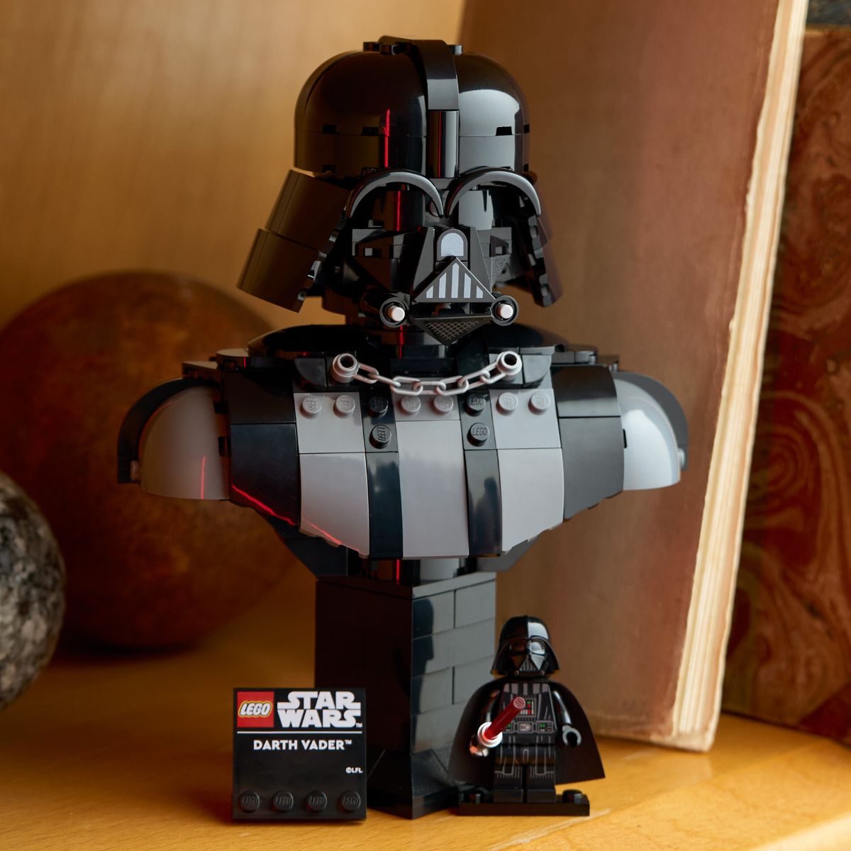 Đồ Chơi Lắp Ráp Tượng Bán Thân Darth Vader LEGO STAR WARS 75439 (349 Chi Tiết)