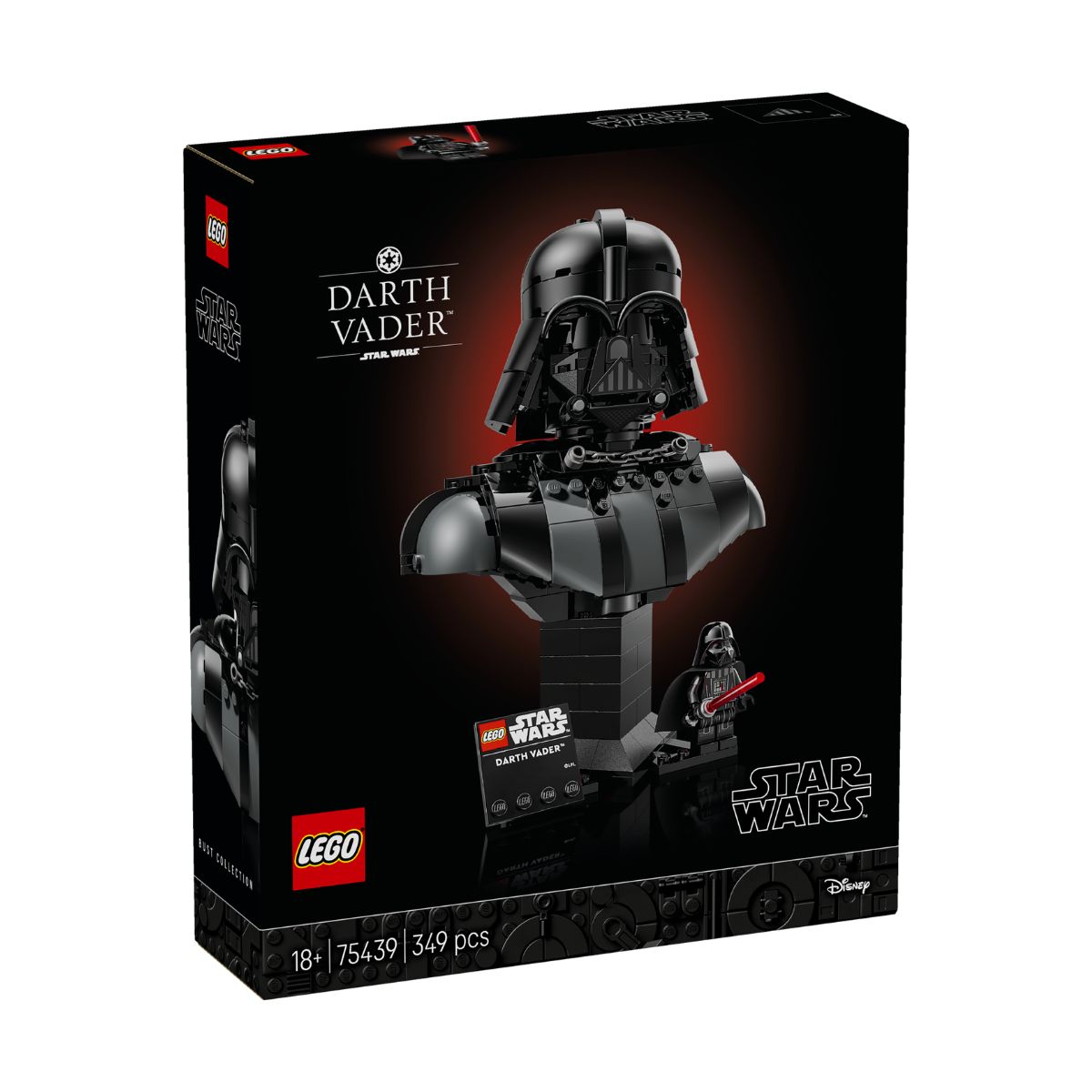 Đồ Chơi Lắp Ráp Tượng Bán Thân Darth Vader LEGO STAR WARS 75439 (349 Chi Tiết)