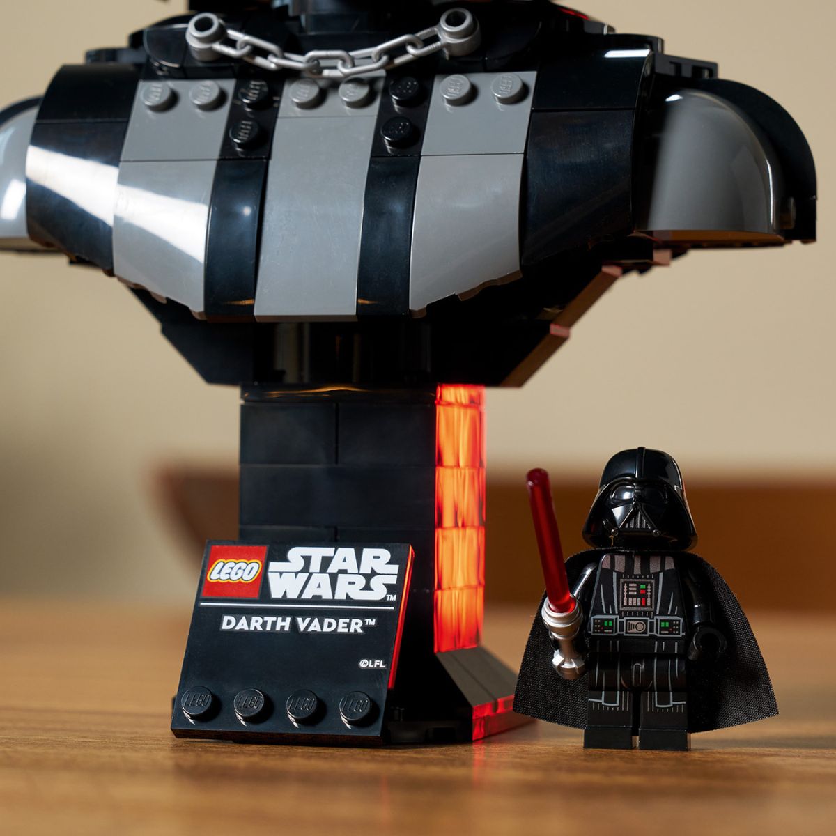 Đồ Chơi Lắp Ráp Tượng Bán Thân Darth Vader LEGO STAR WARS 75439 (349 Chi Tiết)