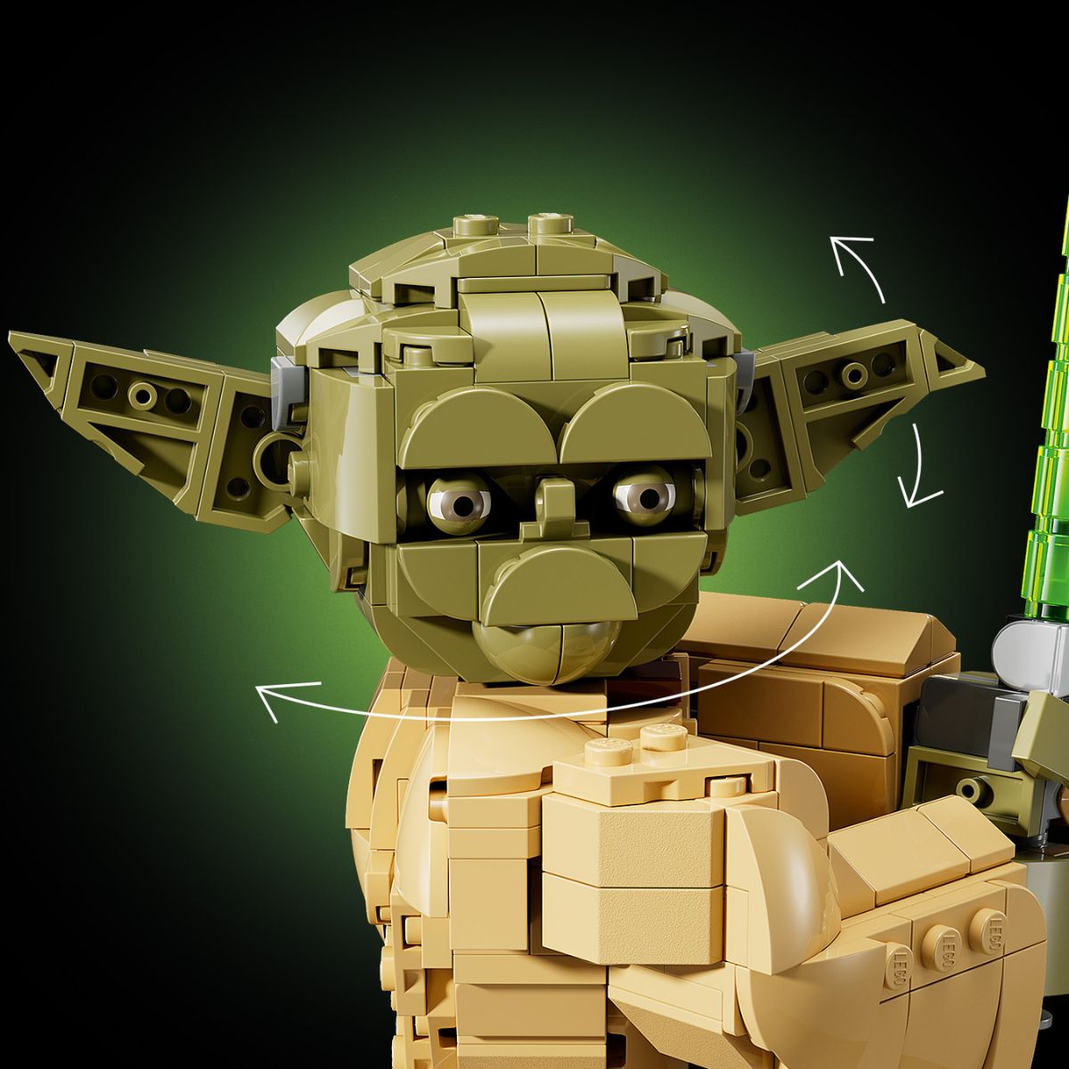 Đồ Chơi Lắp Ráp Tượng Bán Thân Yoda LEGO STAR WARS 75438 (399 Chi Tiết)