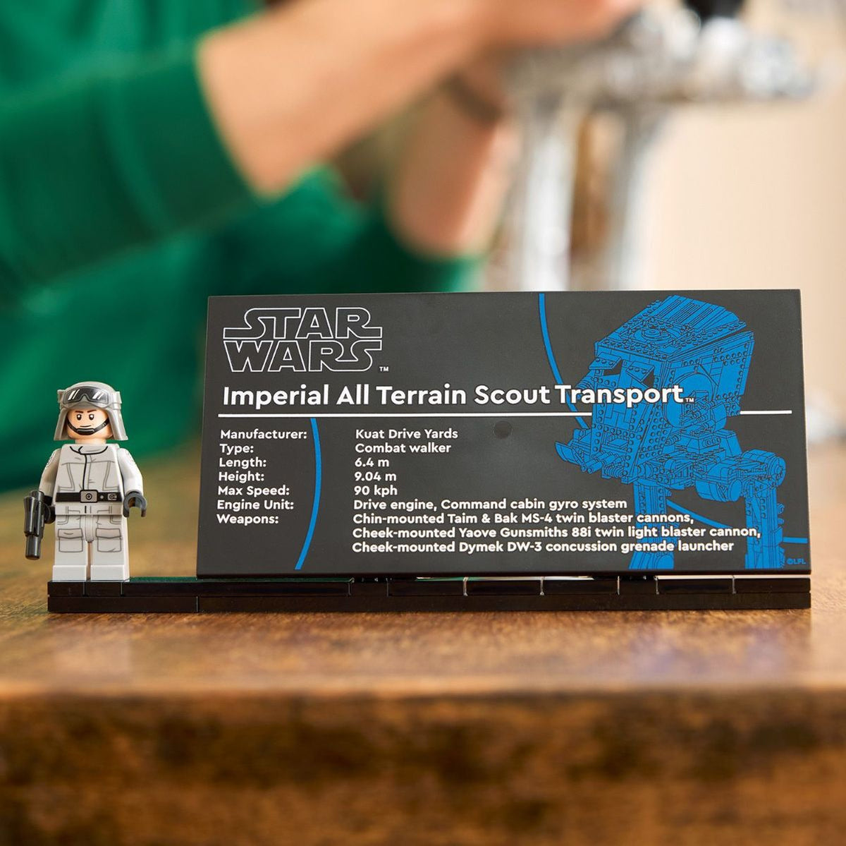 Đồ Chơi Lắp Ráp UCS AT-ST LEGO STAR WARS 75417
