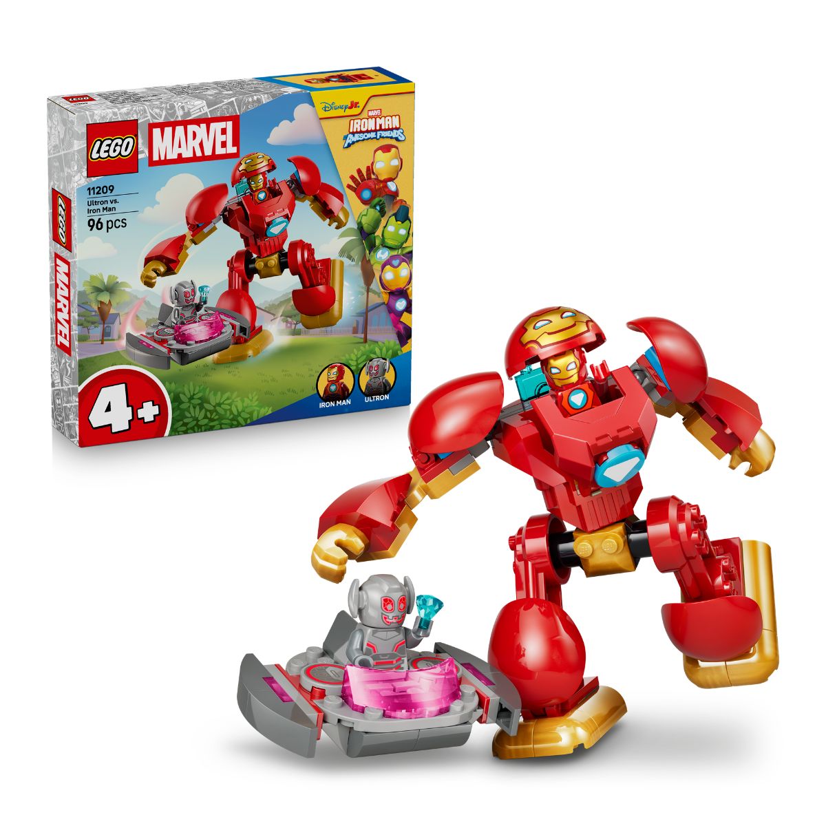 Đồ Chơi Lắp Ráp Ultron Và Iron Man LEGO SUPERHEROES 11209 (96 chi tiết)