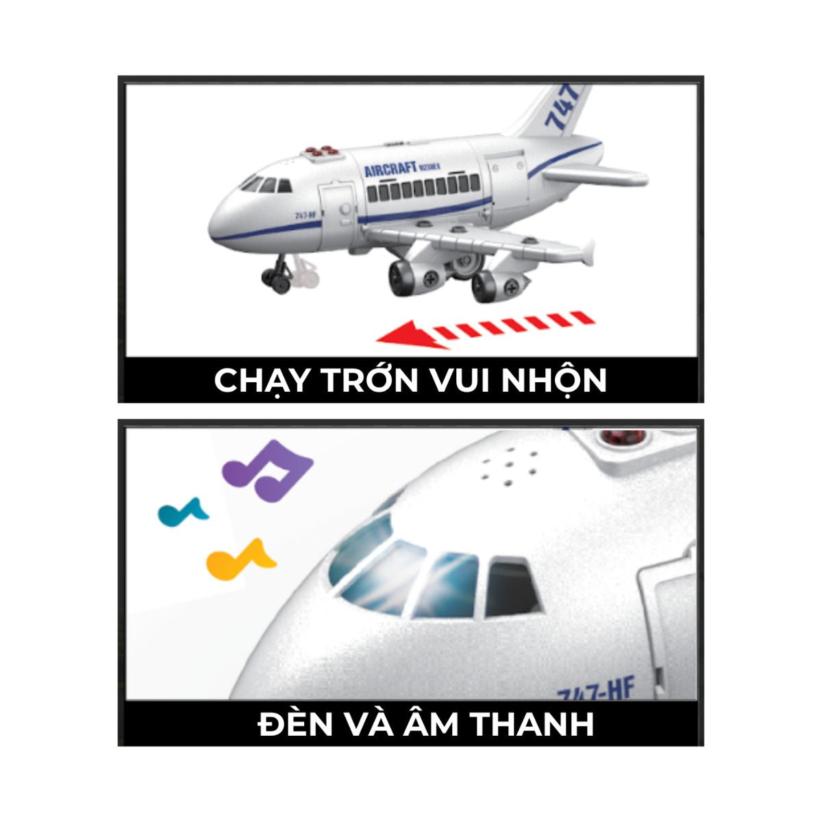 Đồ Chơi Lắp Ráp Vecto Diy - Máy Bay Chở Hành Khách VECTO VT9089