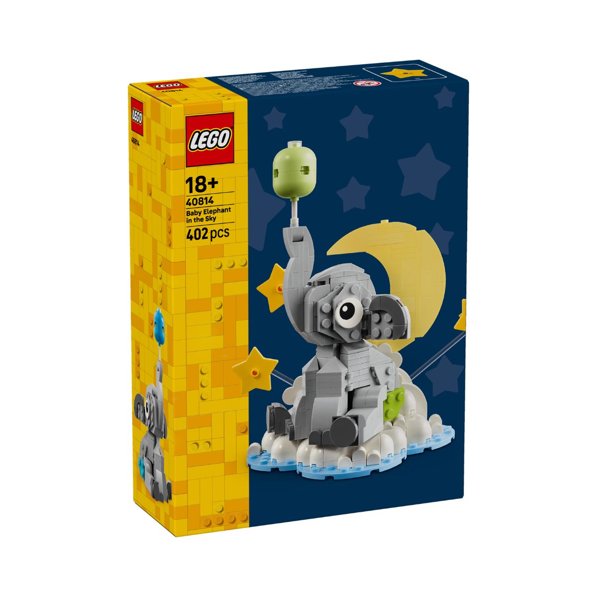 Đồ Chơi Lắp Ráp Voi Con Khám Phá Bầu Trời LEGO SEASONS AND OCCASIONS 40814 (402 chi tiết)