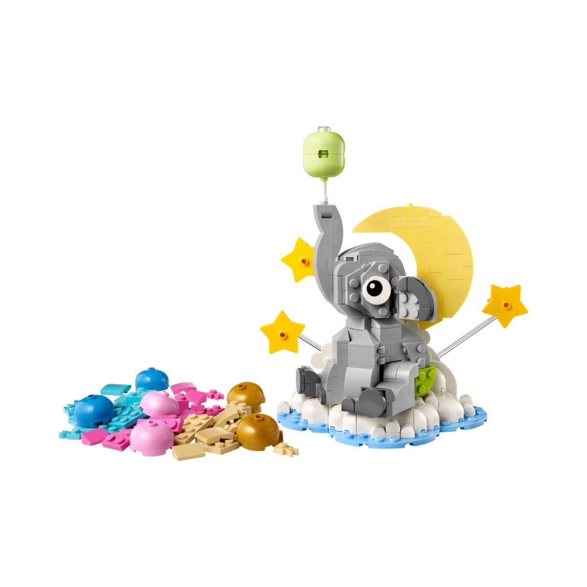 Đồ Chơi Lắp Ráp Voi Con Khám Phá Bầu Trời LEGO SEASONS AND OCCASIONS 40814 (402 chi tiết)