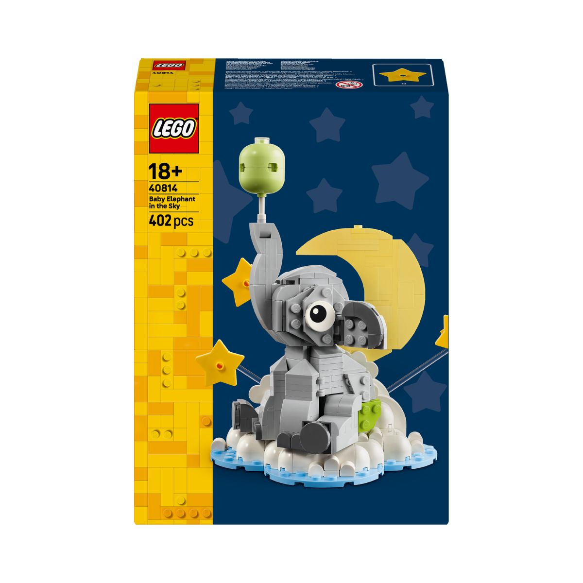 Đồ Chơi Lắp Ráp Voi Con Khám Phá Bầu Trời LEGO SEASONS AND OCCASIONS 40814 (402 chi tiết)