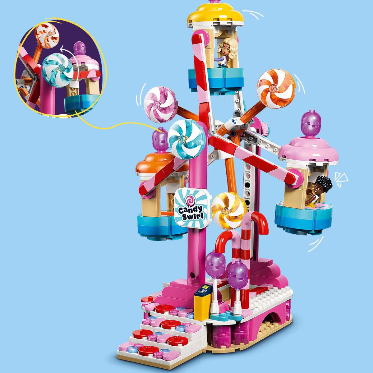 Đồ Chơi Lắp Ráp Vòng Đu Quay Kẹo Ngọt Và Bánh LEGO FRIENDS 42700 (602 chi tiết)