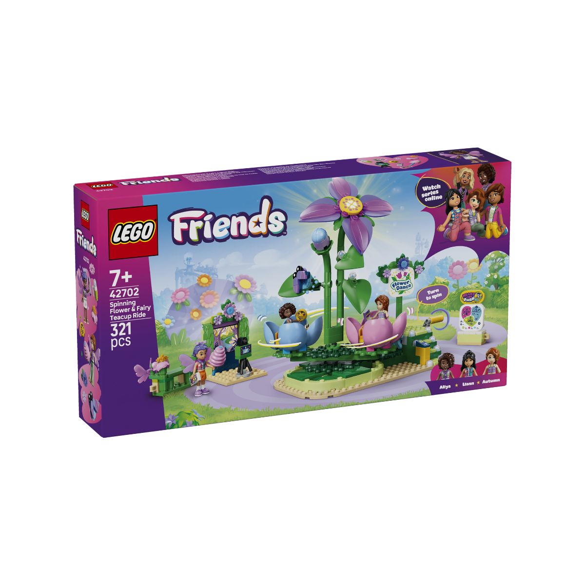 Đồ Chơi Lắp Ráp Vòng Quay Tiệc Trà Tiên Hoa Diệu Kỳ LEGO FRIENDS 42702 (321 chi tiết)