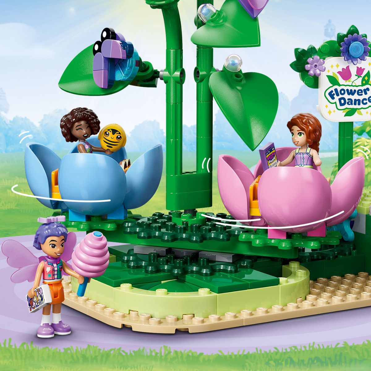 Đồ Chơi Lắp Ráp Vòng Quay Tiệc Trà Tiên Hoa Diệu Kỳ LEGO FRIENDS 42702 (321 chi tiết)