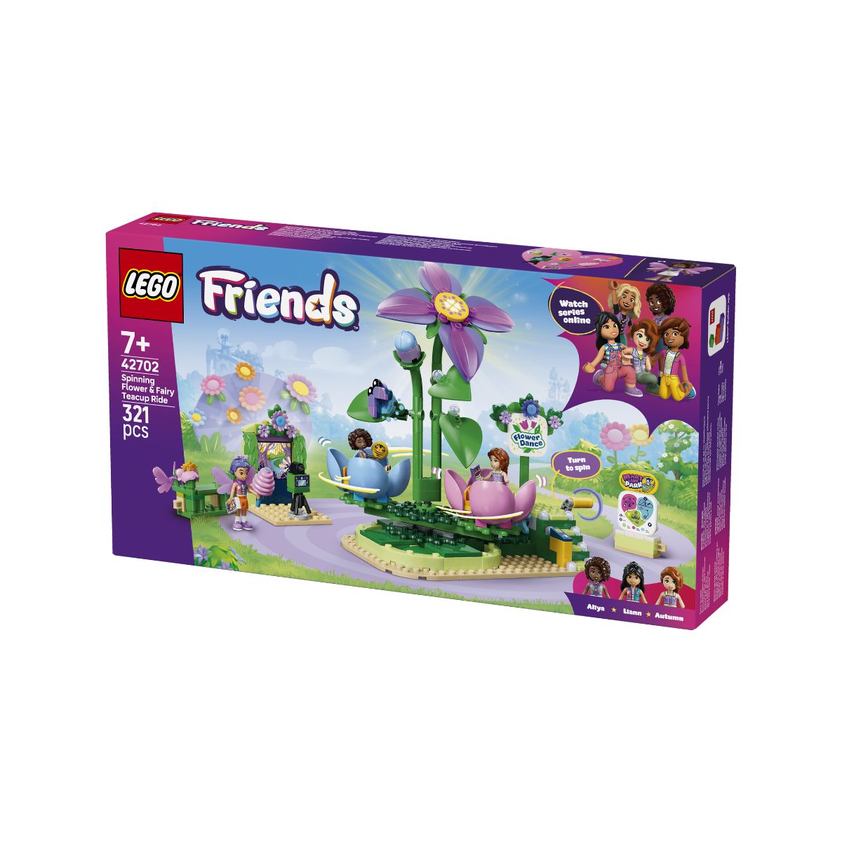 Đồ Chơi Lắp Ráp Vòng Quay Tiệc Trà Tiên Hoa Diệu Kỳ LEGO FRIENDS 42702 (321 chi tiết)