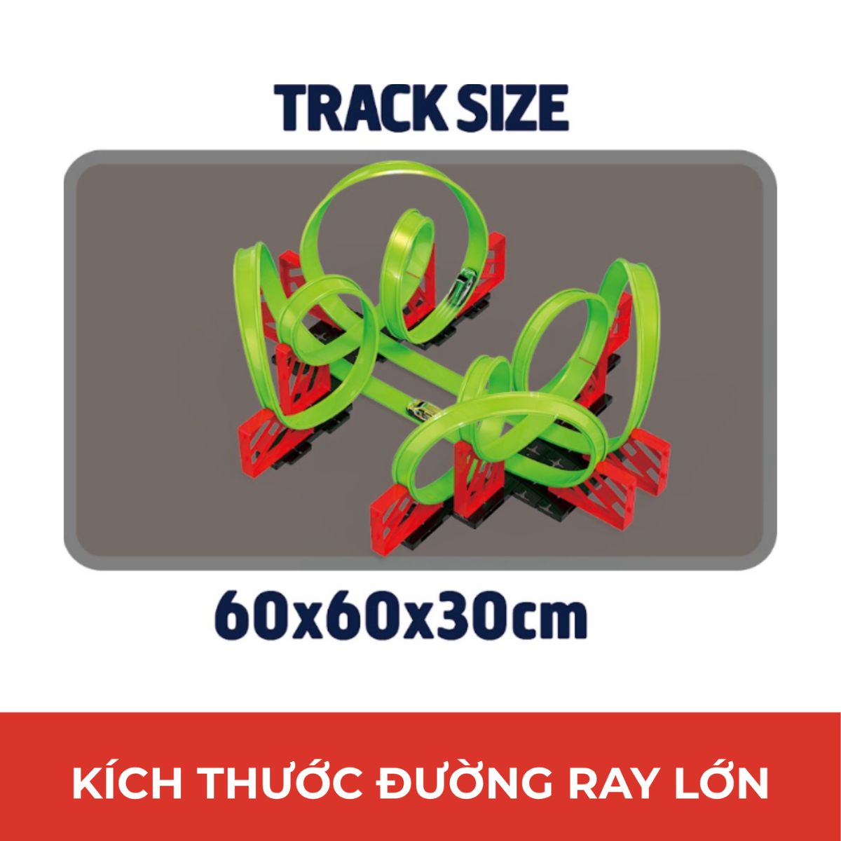 Đồ Chơi Lắp Ráp Vòng Xoáy Cuồng Phong Kèm 2 Xe Trớn VECTO VT8505