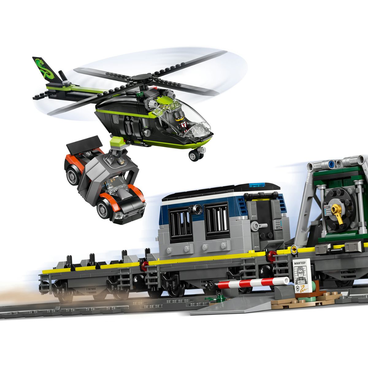 Đồ Chơi Lắp Ráp Vụ Cướp Tàu Hỏa Cảnh Sát LEGO CITY 60508 (1313 Chi Tiết)