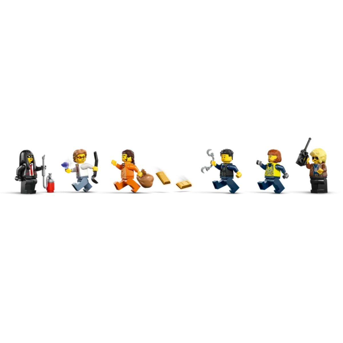 Đồ Chơi Lắp Ráp Vụ Cướp Tàu Hỏa Cảnh Sát LEGO CITY 60508 (1313 Chi Tiết)