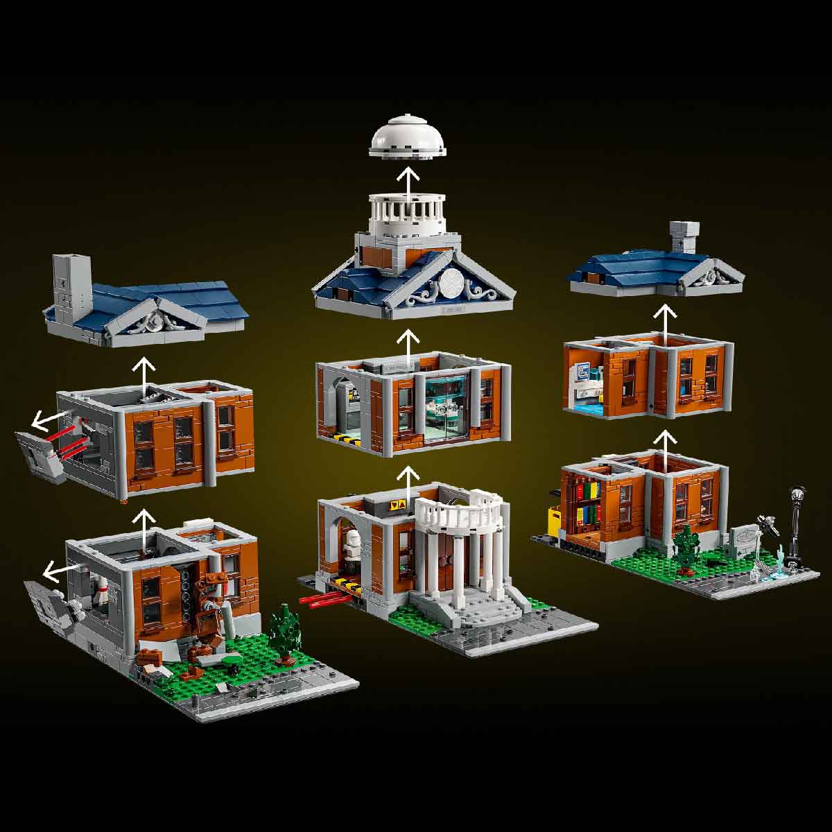 Đồ Chơi Lắp Ráp X-Men: Dinh Thự X-Mansion LEGO SUPERHEROES 76294