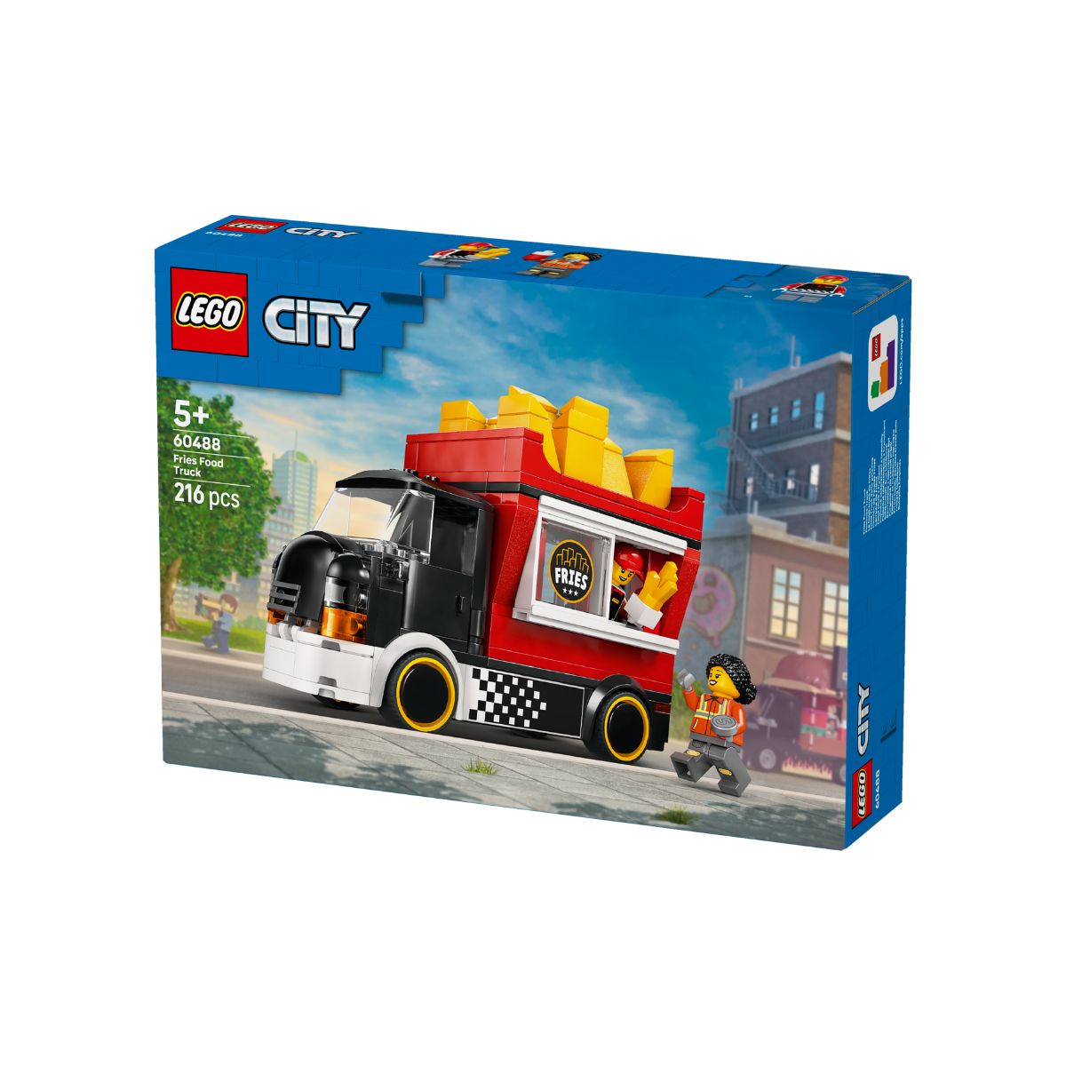Đồ Chơi Lắp Ráp Xe Bán Khoai Tây Chiên LEGO CITY 60488 (216 chi tiết)