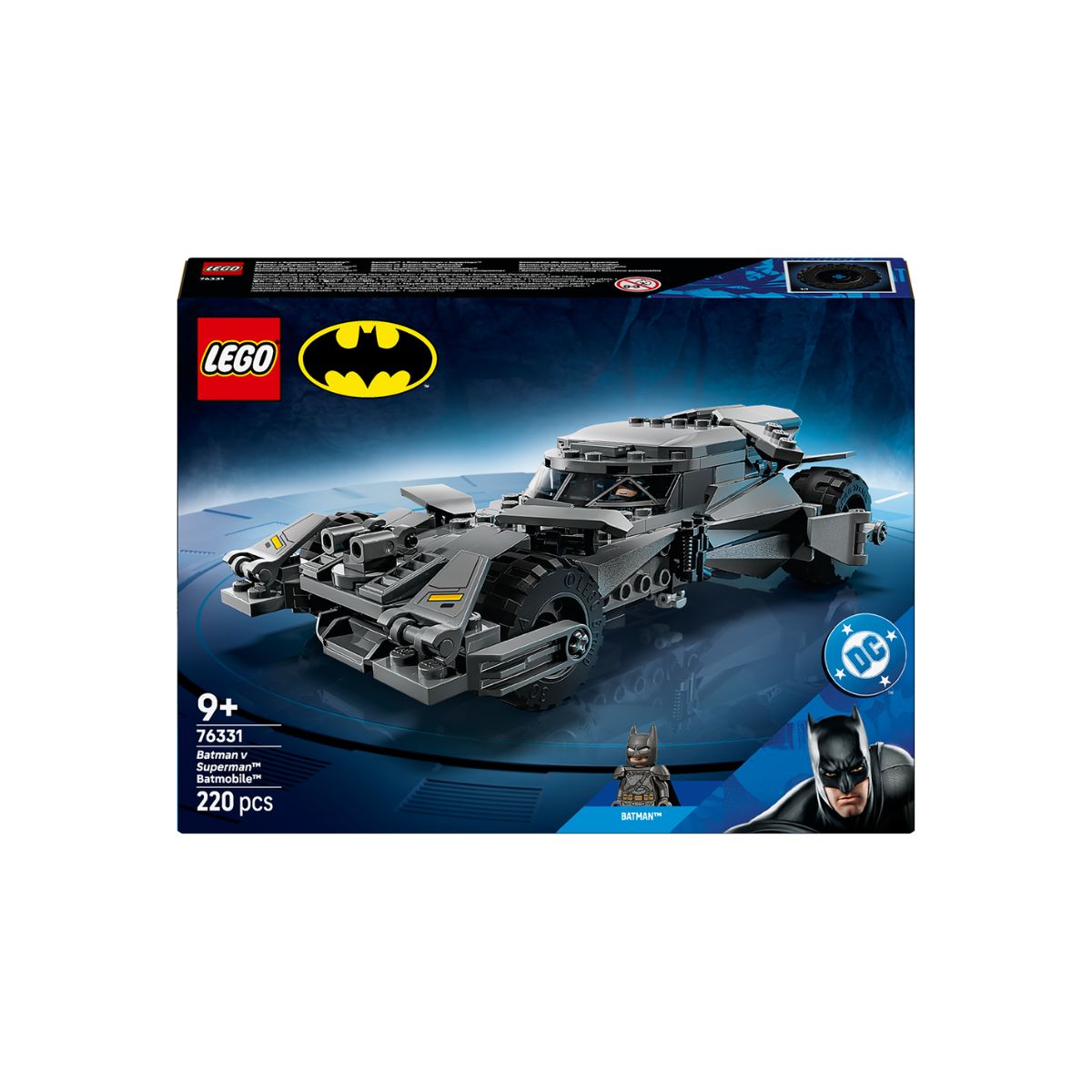 Đồ Chơi Lắp Ráp Xe Batman V Superman™ Batmobile™ LEGO SUPERHEROES 76331 (220 Chi Tiết)