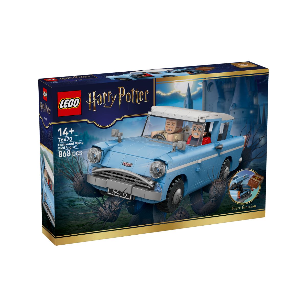 Đồ Chơi Lắp Ráp Xe Bay Phép Thuật Ford Anglia™ LEGO HARRY POTTER 76470 (868 chi tiết)