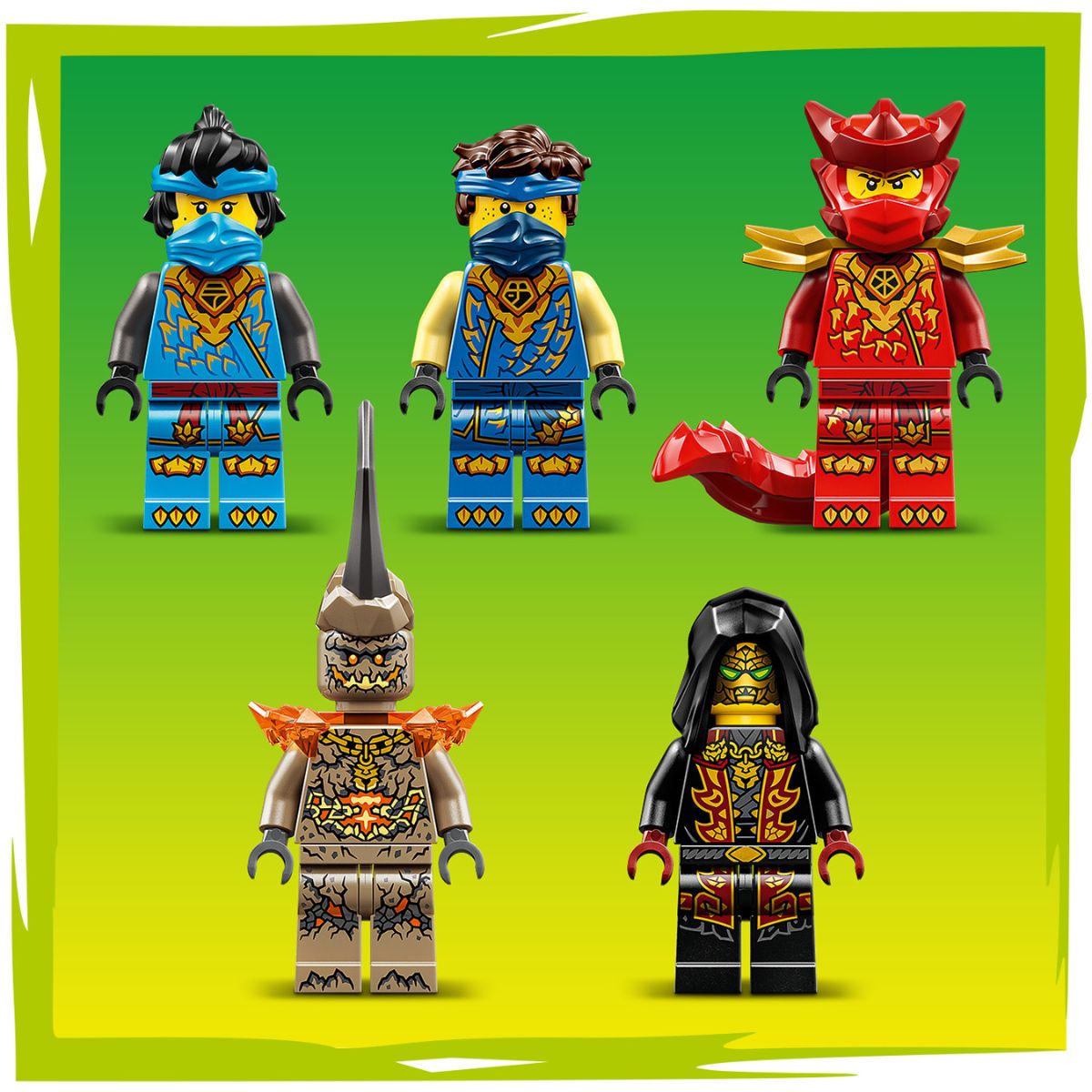 Đồ Chơi Lắp Ráp Xe Biến Hình Của Jay LEGO NINJAGO 71856