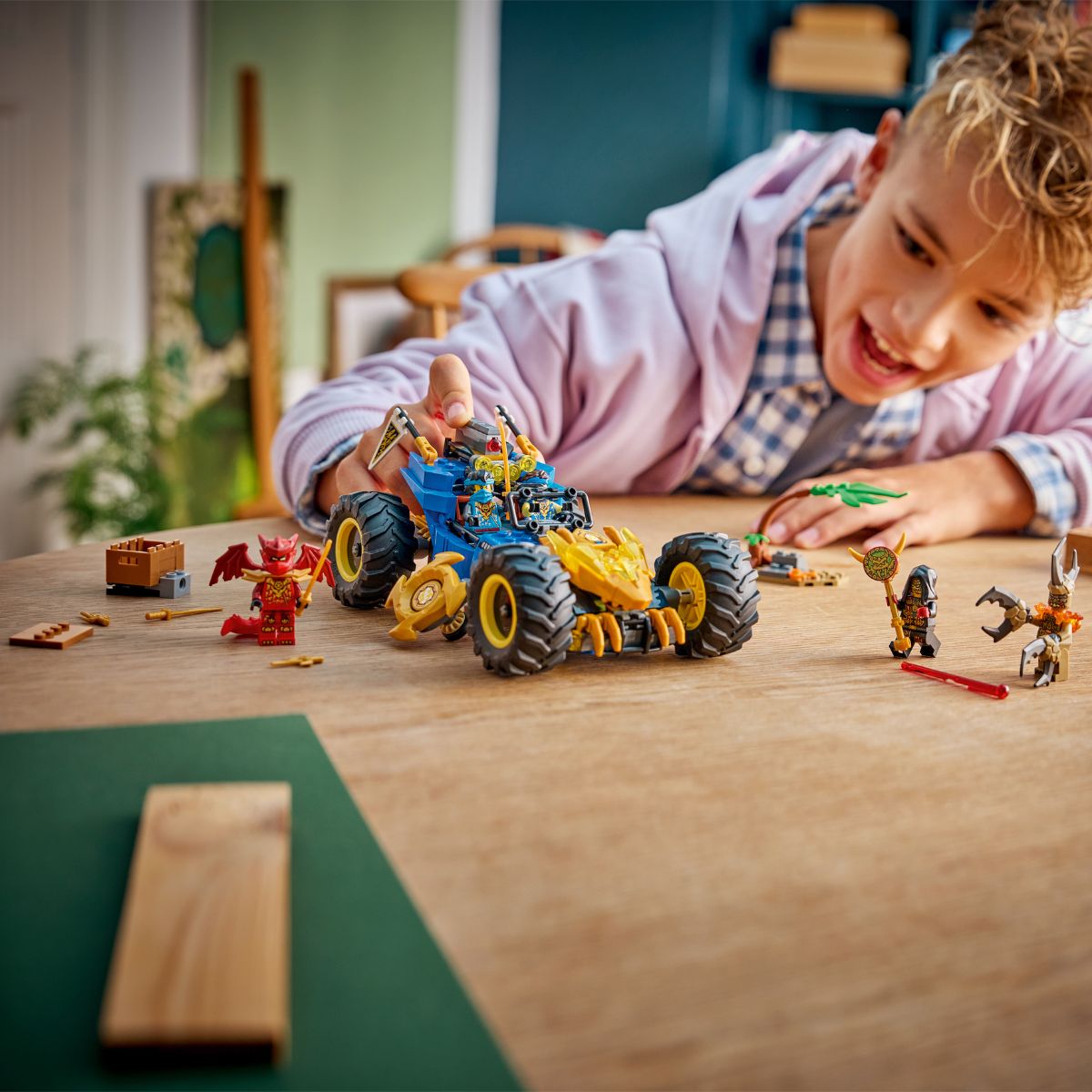 Đồ Chơi Lắp Ráp Xe Biến Hình Của Jay LEGO NINJAGO 71856
