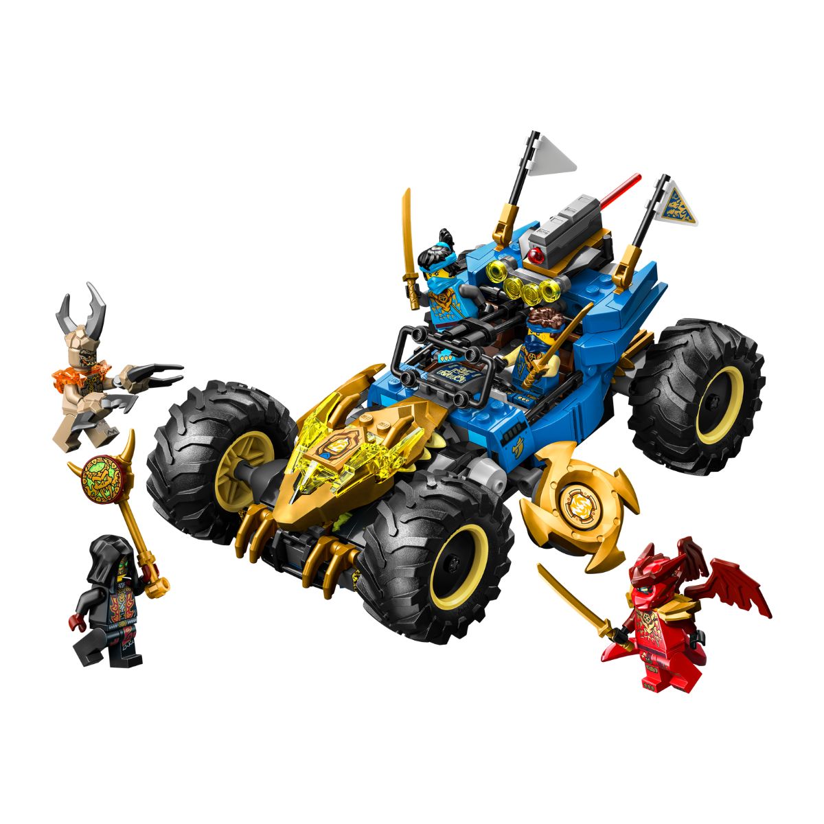 Đồ Chơi Lắp Ráp Xe Biến Hình Của Jay LEGO NINJAGO 71856