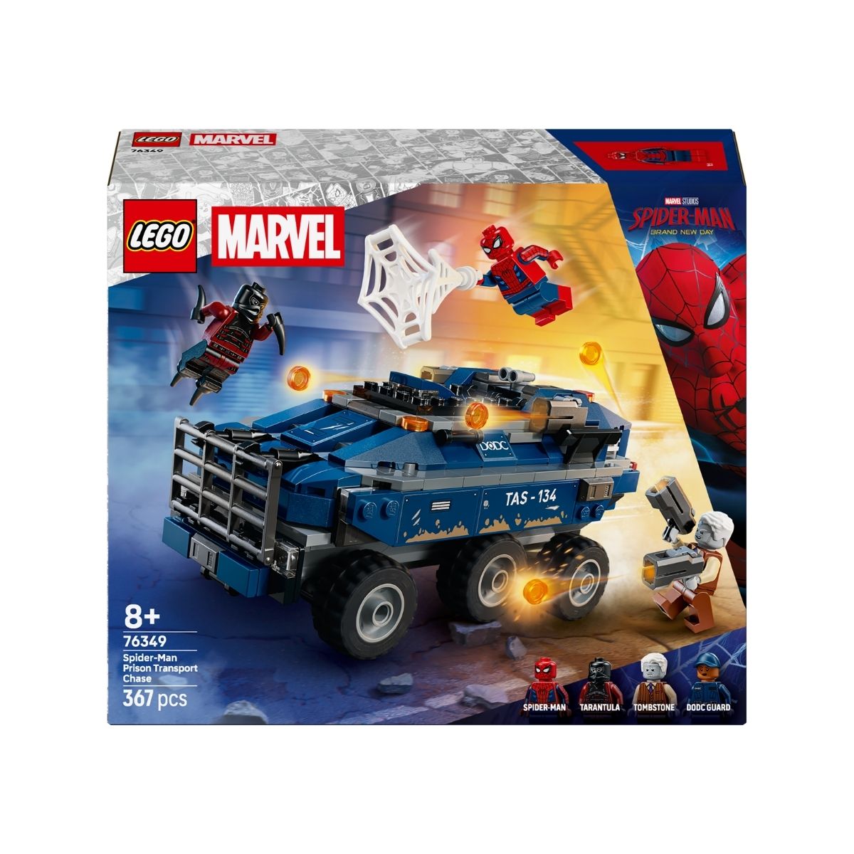 Đồ Chơi Lắp Ráp Xe Bọc Thép Spider-Man LEGO SUPERHEROES 76349