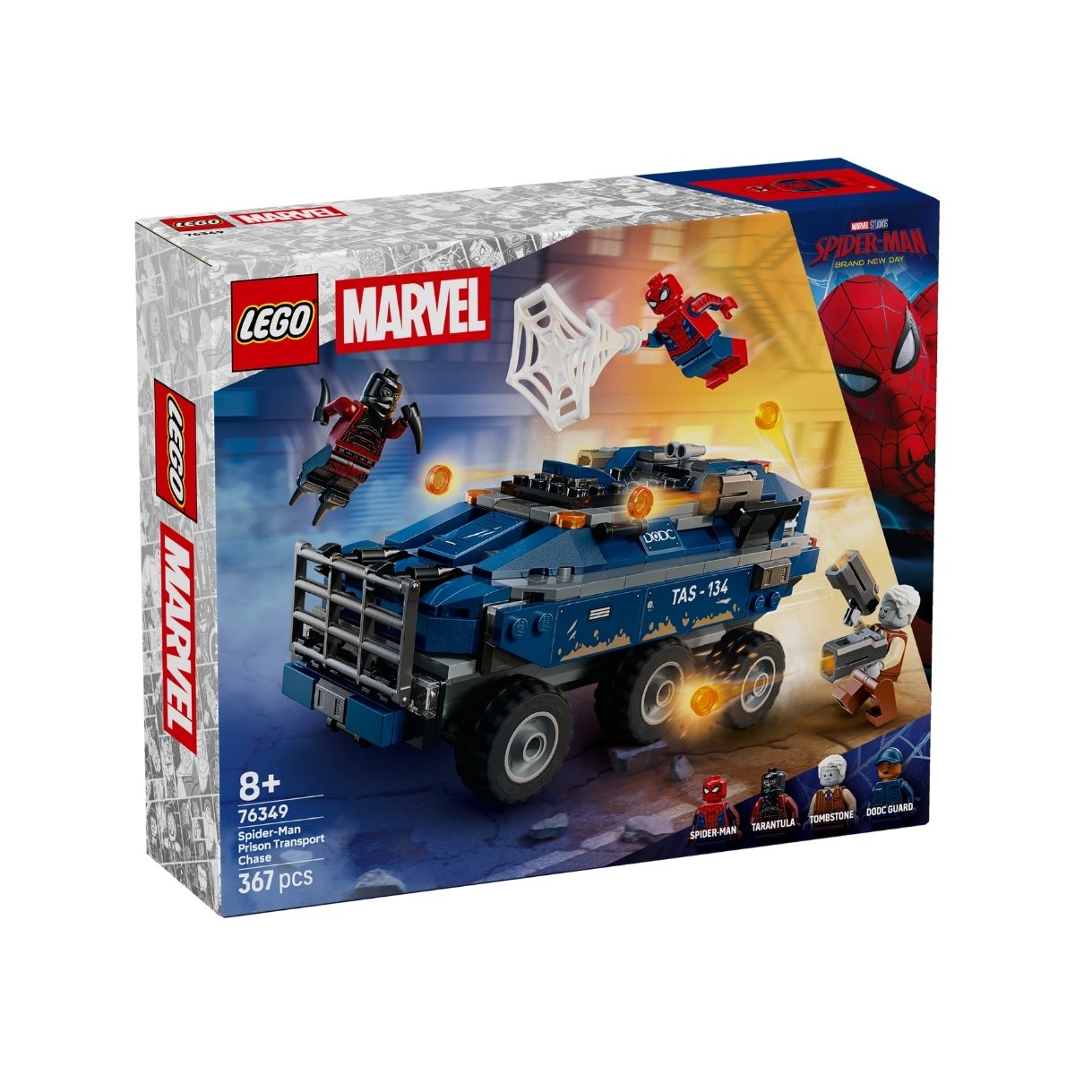 Đồ Chơi Lắp Ráp Xe Bọc Thép Spider-Man LEGO SUPERHEROES 76349