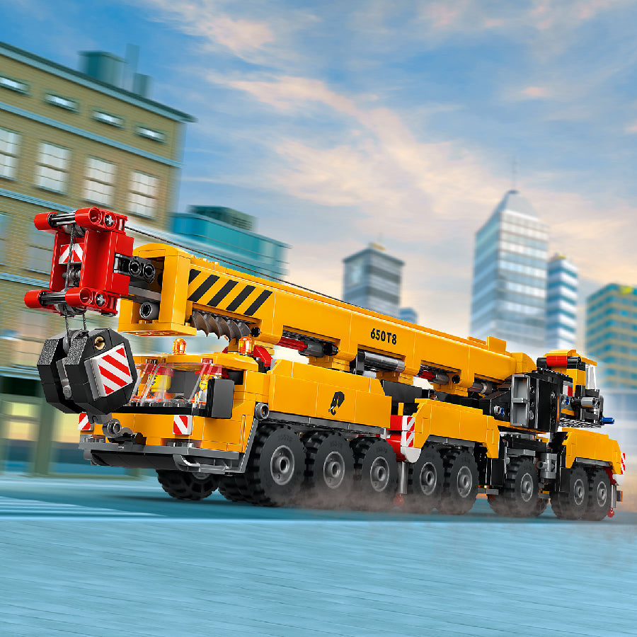 Đồ Chơi Lắp Ráp Xe Cần Cẩu Bánh Lốp LEGO CITY 60409 (1116 chi tiết)