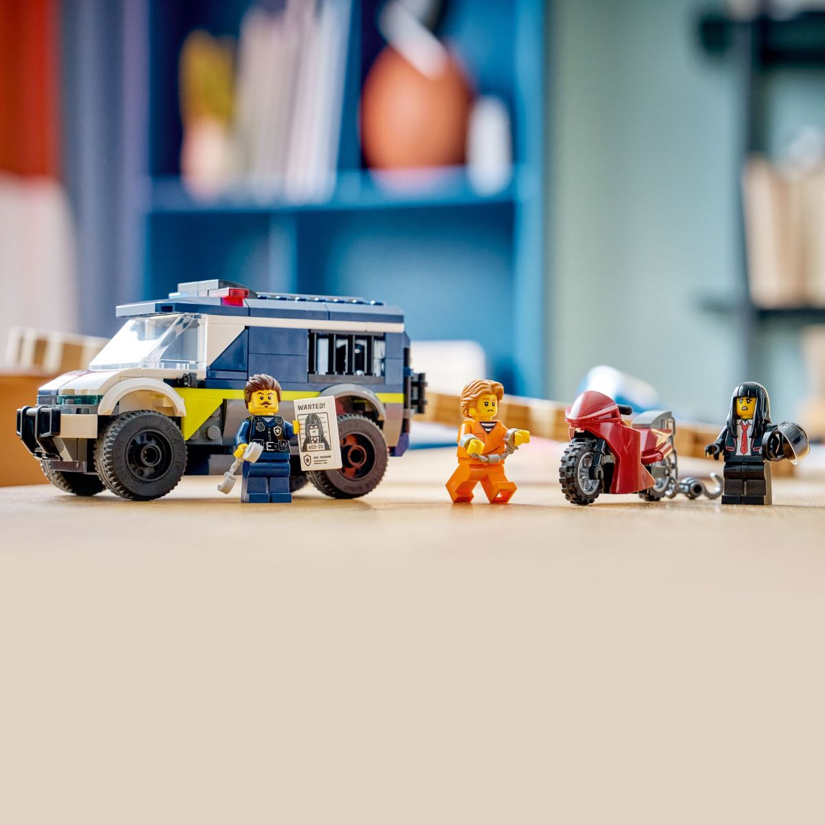 Đồ Chơi Lắp Ráp Xe Cảnh Sát Chuyên Dụng Chở Tù Nhân LEGO CITY 60479