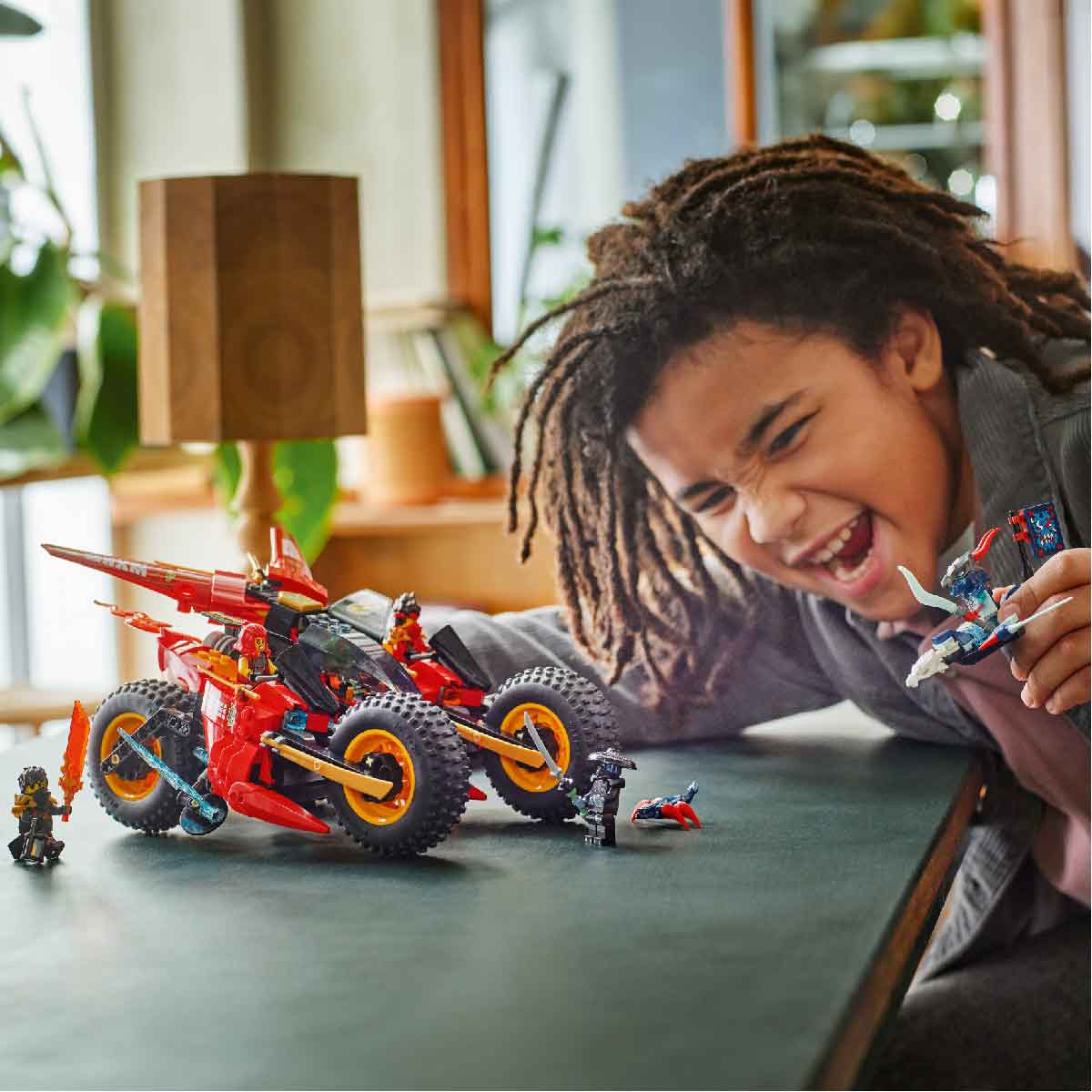 Đồ Chơi Lắp Ráp Xe Chiến Đấu Ninja Siêu Tốc LEGO NINJAGO 71844 (561 chi tiết)