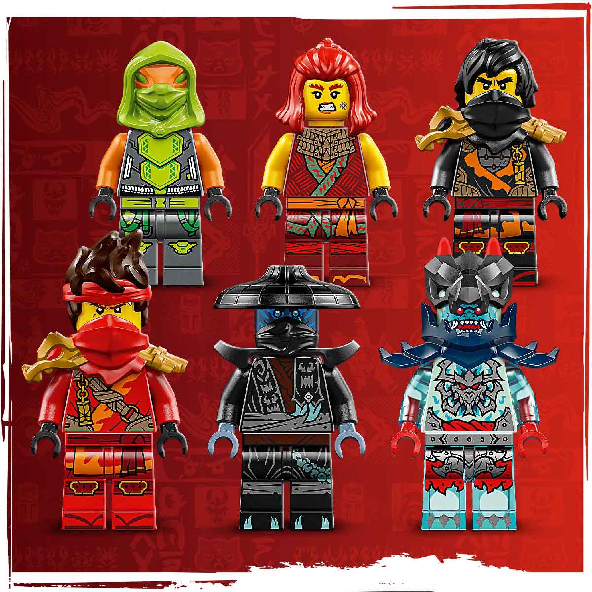 Đồ Chơi Lắp Ráp Xe Chiến Đấu Ninja Siêu Tốc LEGO NINJAGO 71844 (561 chi tiết)