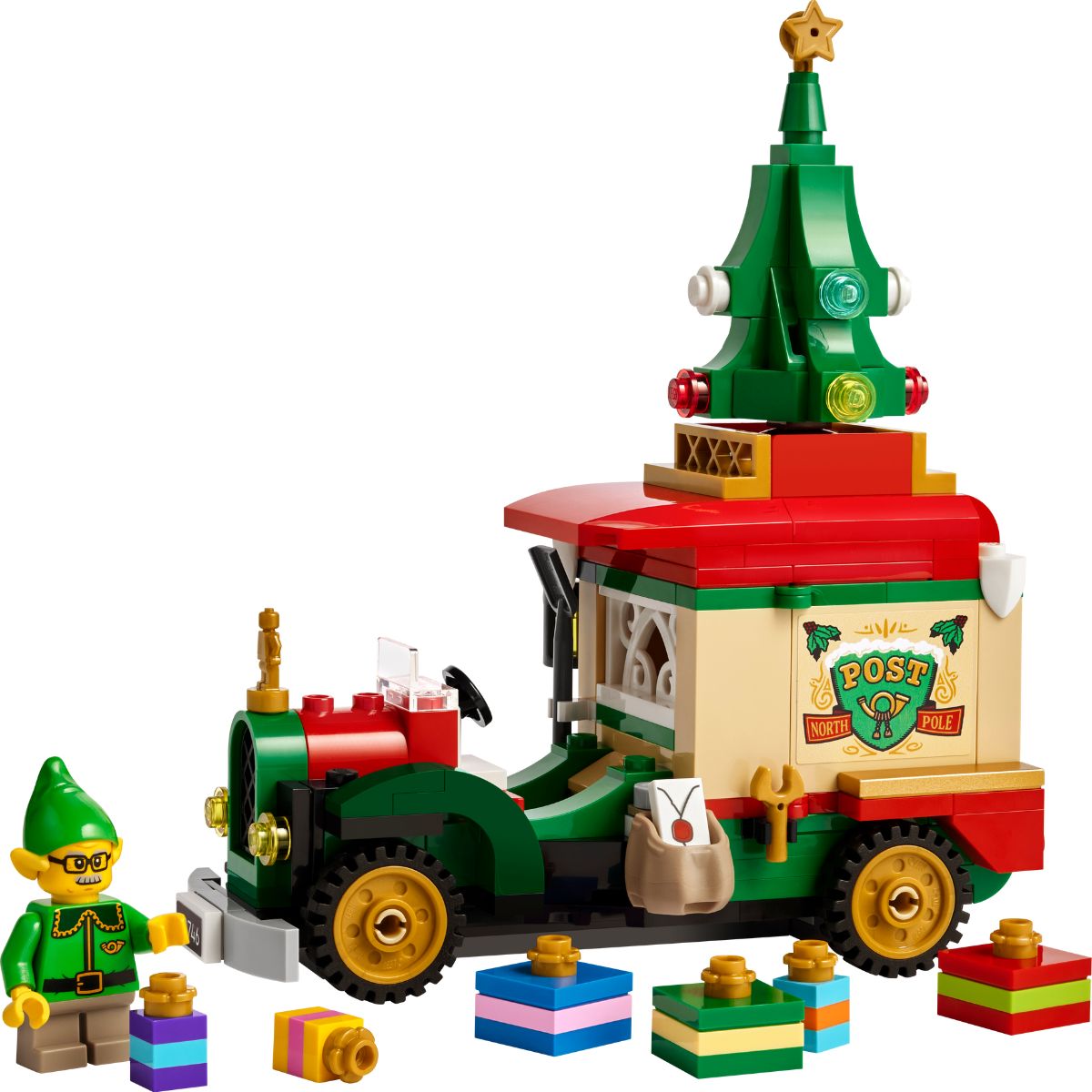 Đồ Chơi Lắp Ráp Xe Chở Quà Của Ông Già Noel LEGO SEASONS AND OCCASIONS 40746