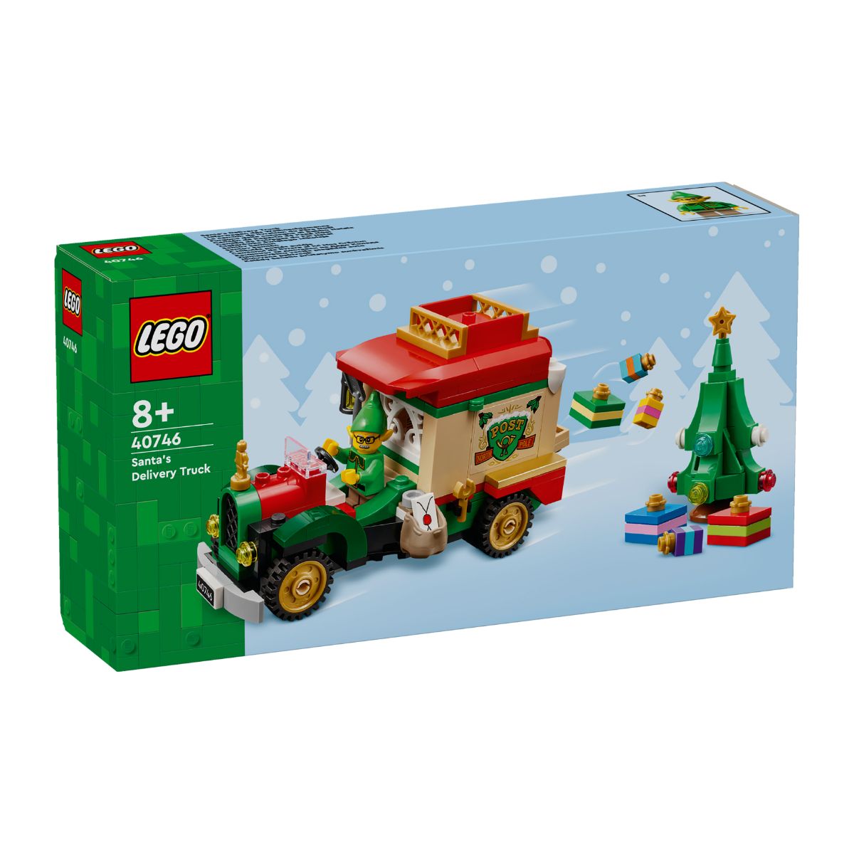 Đồ Chơi Lắp Ráp Xe Chở Quà Của Ông Già Noel LEGO SEASONS AND OCCASIONS 40746