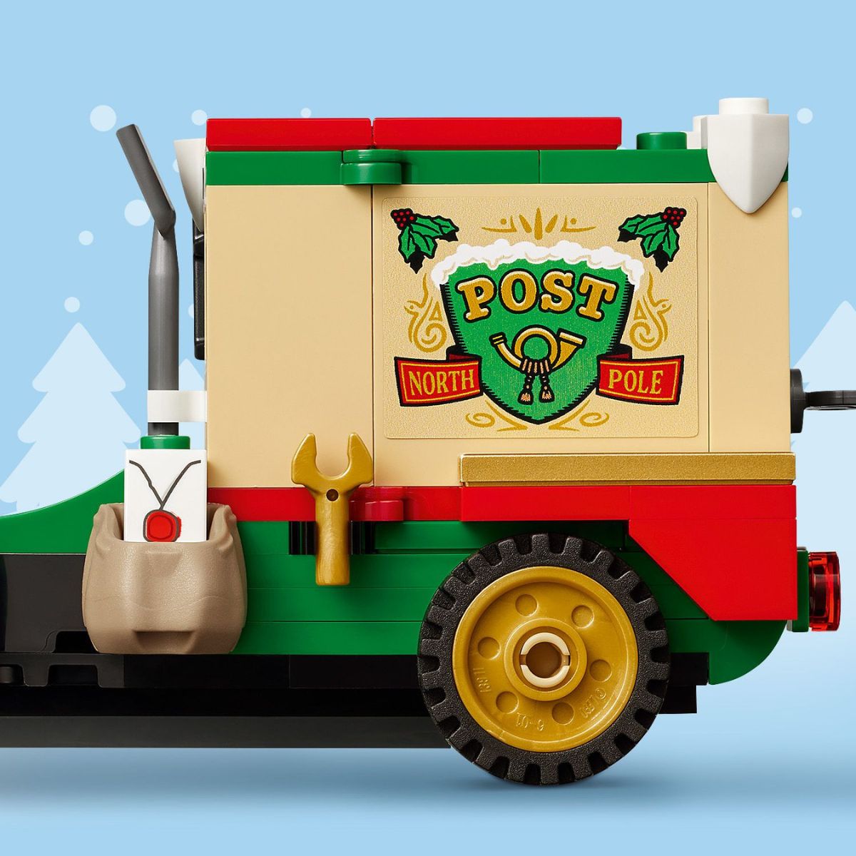 Đồ Chơi Lắp Ráp Xe Chở Quà Của Ông Già Noel LEGO SEASONS AND OCCASIONS 40746