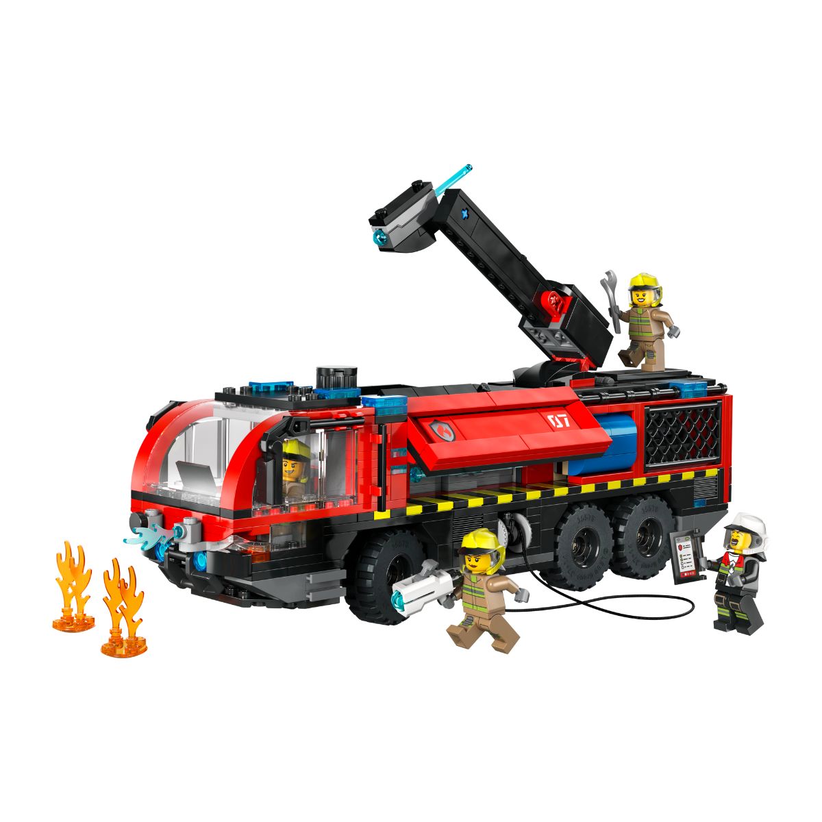 Đồ Chơi Lắp Ráp Xe Chữa Cháy Chuyên Dụng Tại Sân Bay MS-60499 (691 chi tiết)