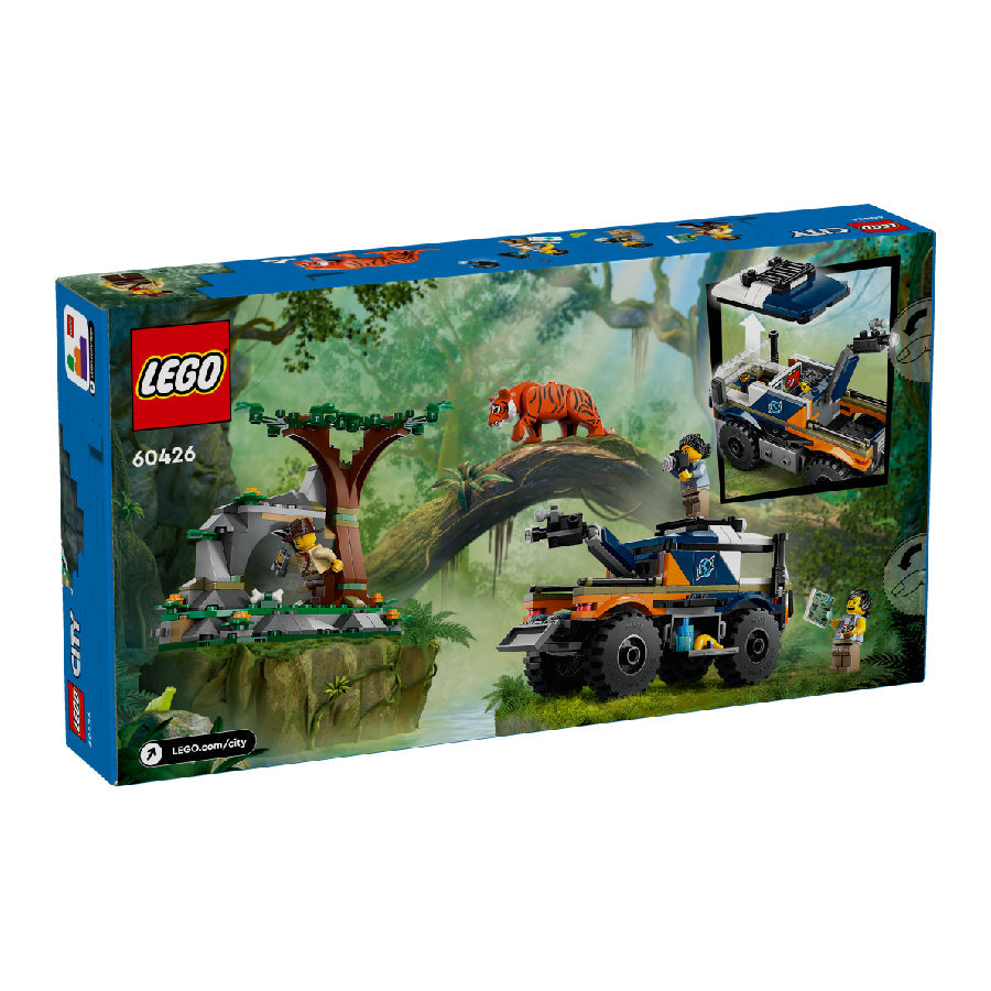 Đồ Chơi Lắp Ráp Xe Địa Hình Cứu Hộ Động Vật LEGO CITY 60426 (314 chi tiết)