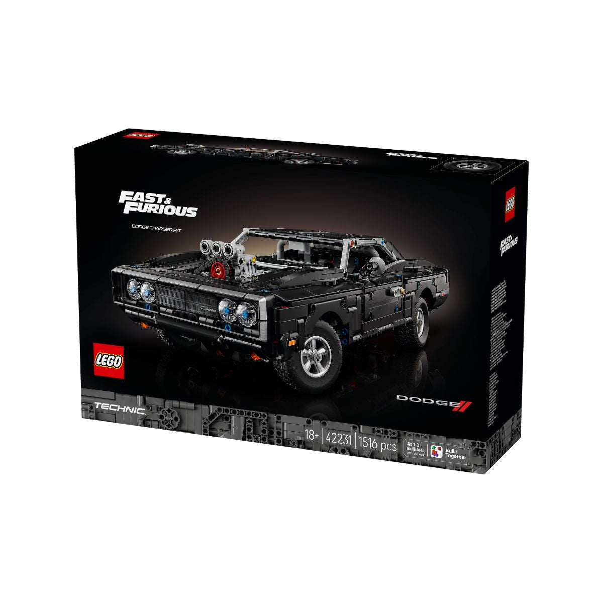 Đồ Chơi Lắp Ráp Xe Dodge Charger R/T – Fast & Furious LEGO TECHNIC 42231 (1516 chi tiết)