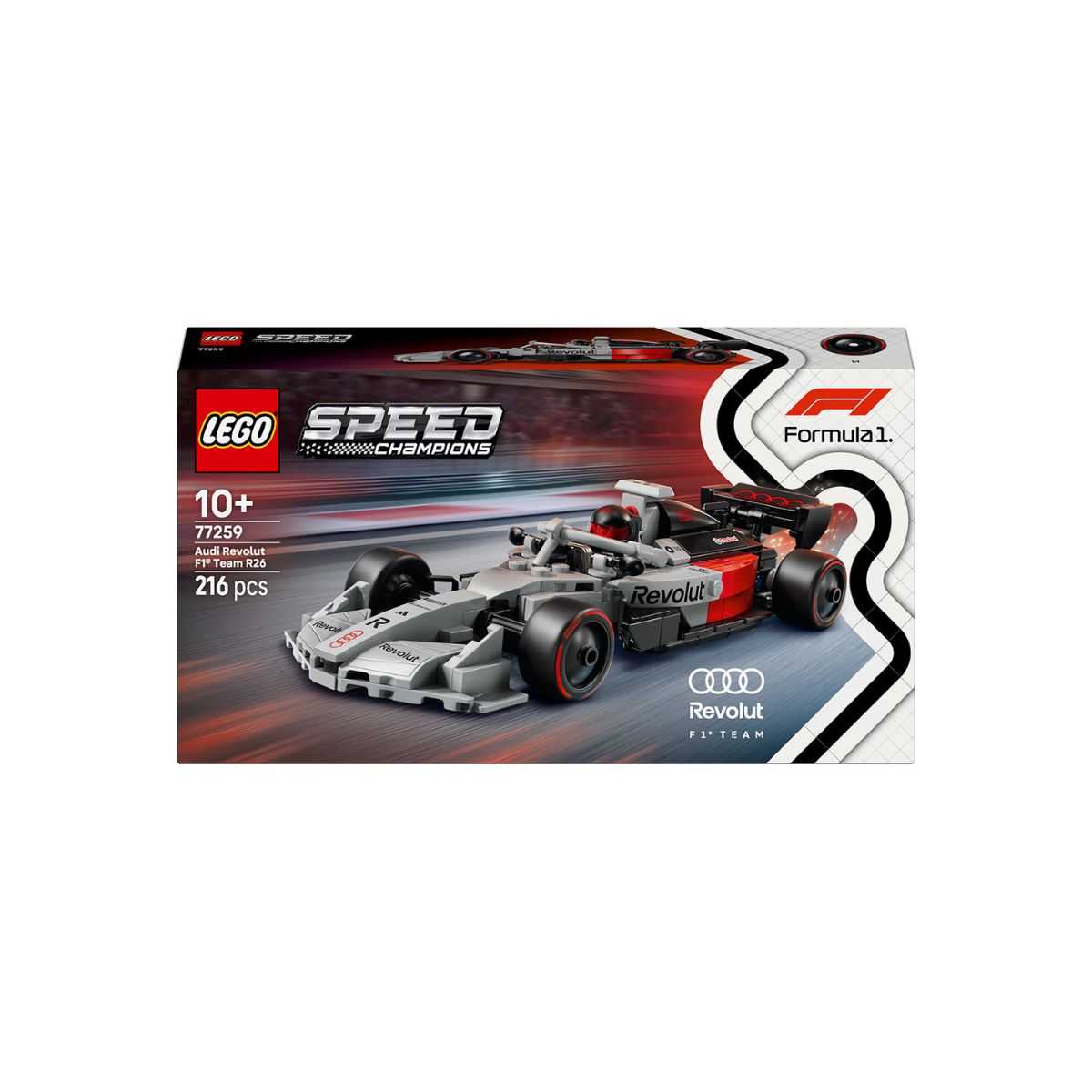 Đồ Chơi Lắp Ráp Xe Đua Audi F1 LEGO SPEED CHAMPIONS 77259 (215 Chi Tiết)