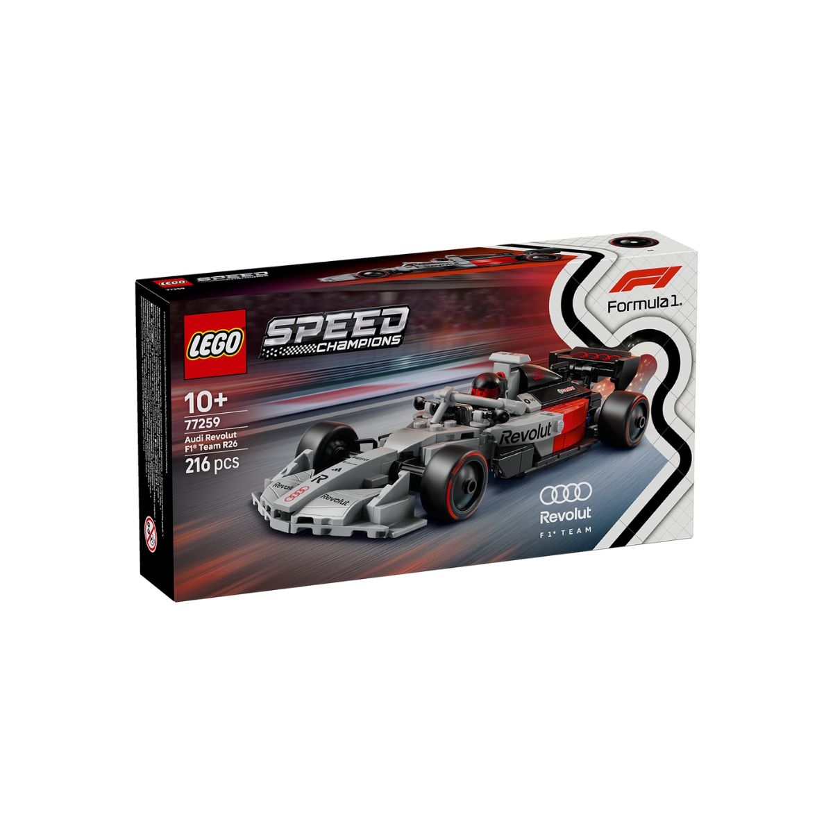Đồ Chơi Lắp Ráp Xe Đua Audi F1 LEGO SPEED CHAMPIONS 77259 (215 Chi Tiết)