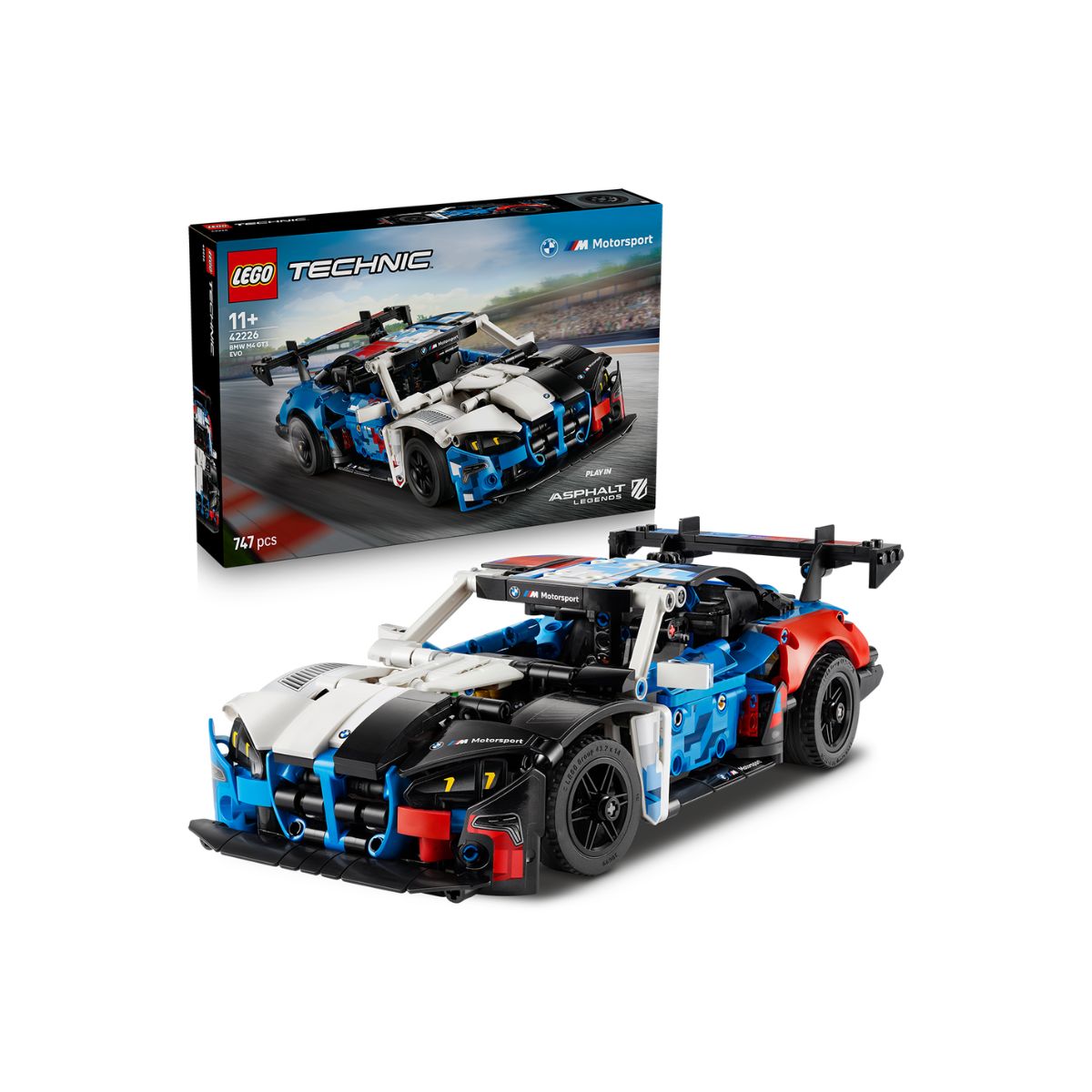 Đồ Chơi Lắp Ráp Xe Đua BMW M4 GT3 EVO LEGO TECHNIC 42226 (747 Chi Tiết)