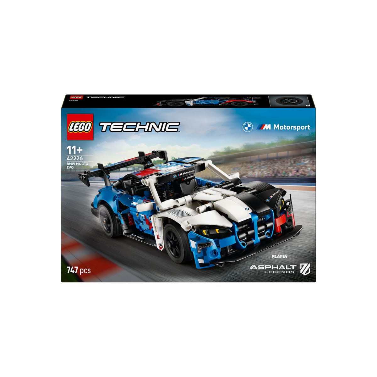 Đồ Chơi Lắp Ráp Xe Đua BMW M4 GT3 EVO LEGO TECHNIC 42226 (747 Chi Tiết)