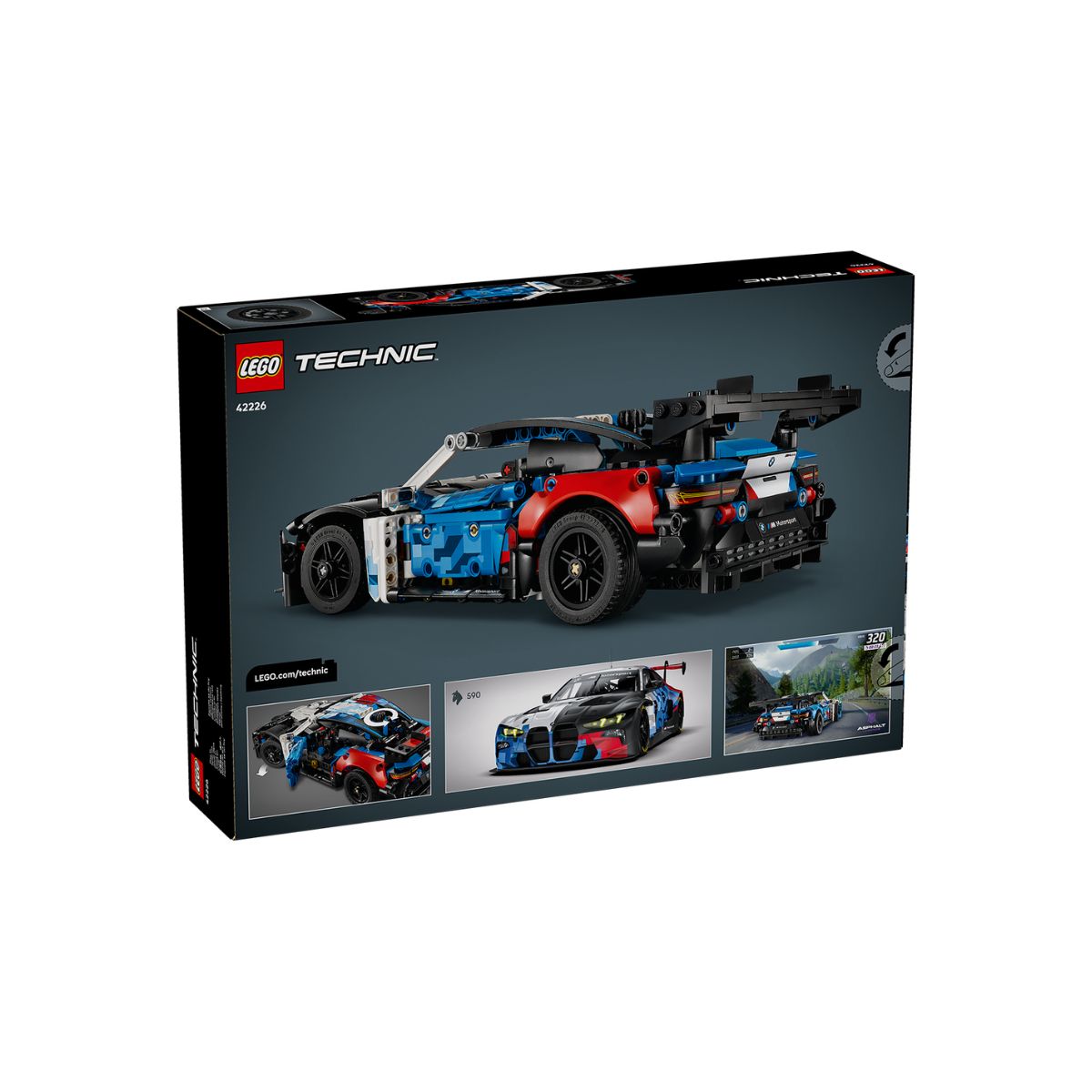 Đồ Chơi Lắp Ráp Xe Đua BMW M4 GT3 EVO LEGO TECHNIC 42226 (747 Chi Tiết)